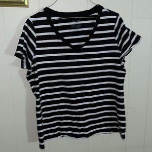 Black and white tee shirt. New but missing tags…just a nice addition…